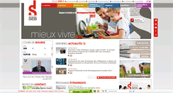Desktop Screenshot of groupeseb.com